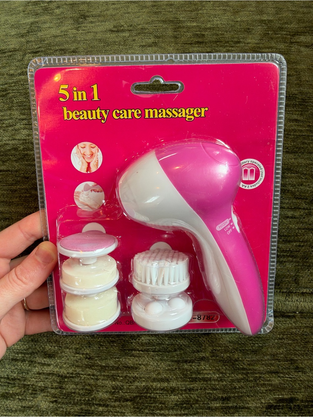 5-in-1 Beauty Care Massager - Pink